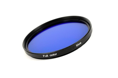 Farbeffekt filter blau - -,