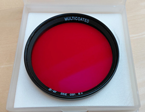 Filter dunkelrot 8x - filter,